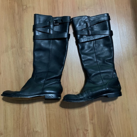 Coach Knee high boots SZ 6.5 - Picture 2 of 7